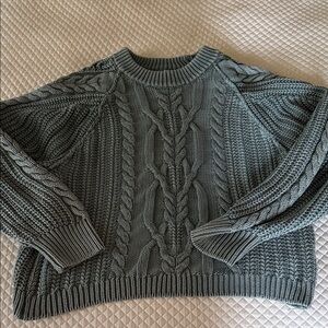 Green Free People Sweater